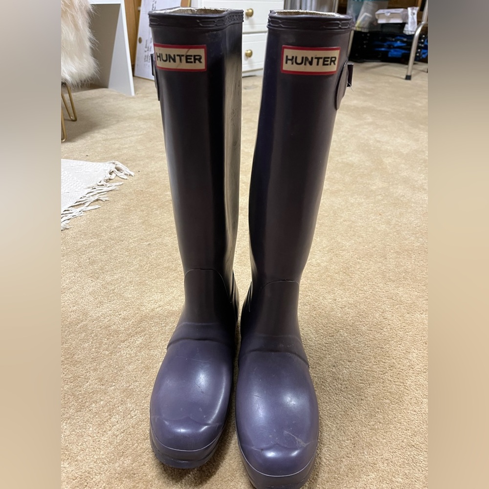 Hunter rain boots